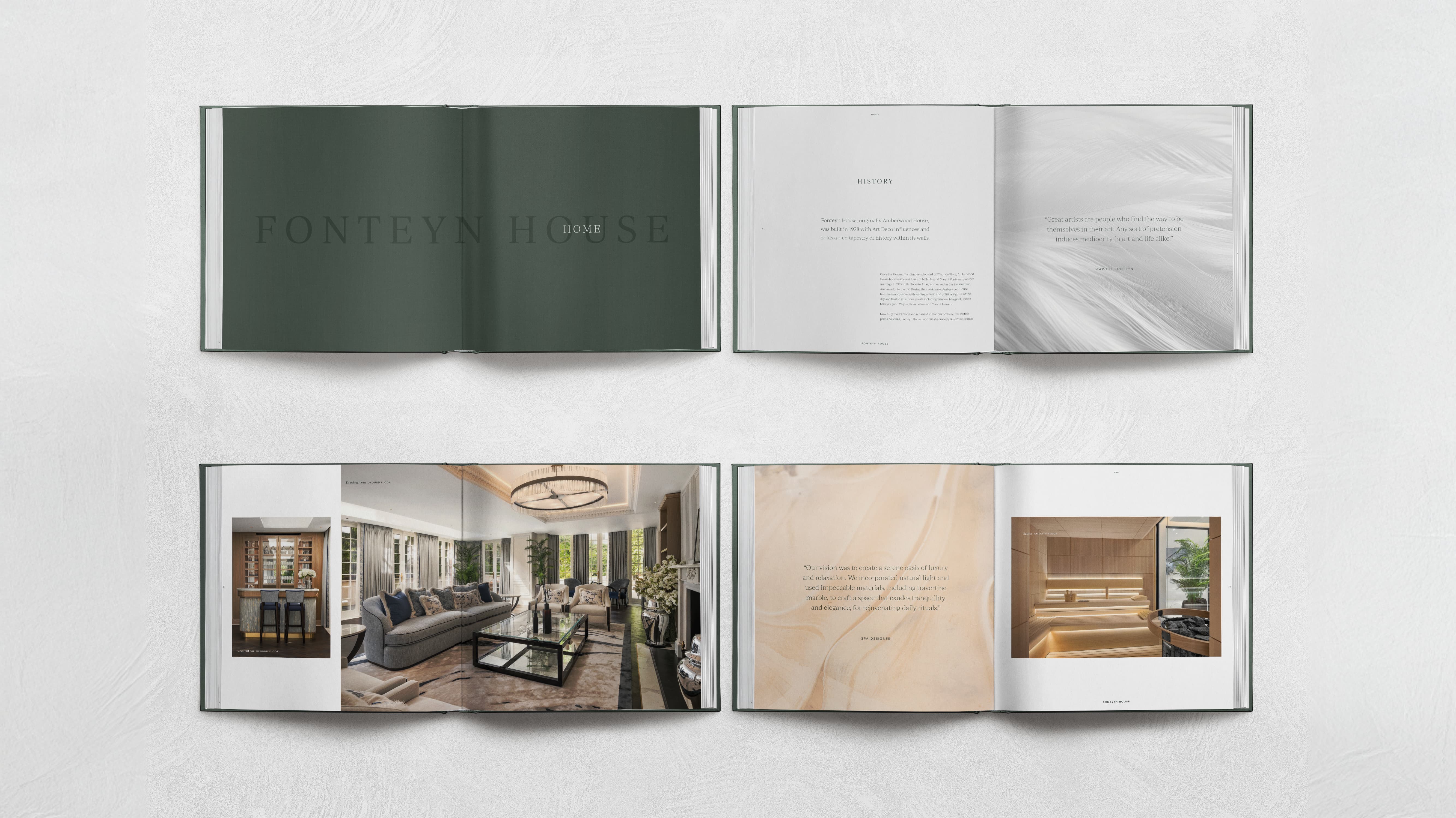 Brochure Spreads | Fonteyn House | Linassi+Co