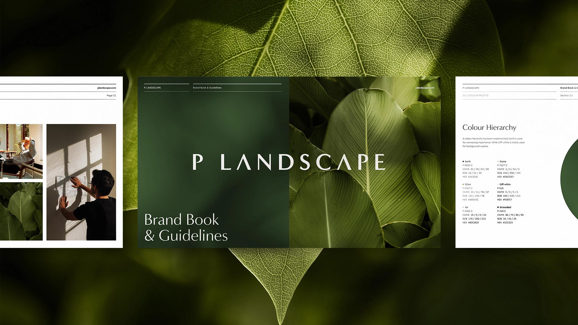 P Landscape brand guidelines | P Landscape | Linassi+Co