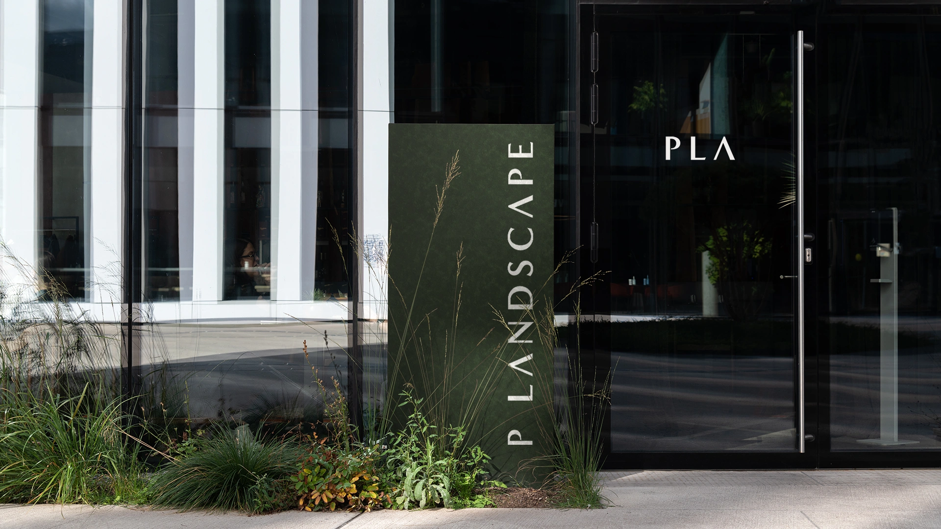 P Landscape office sign | P Landscape | Linassi+Co