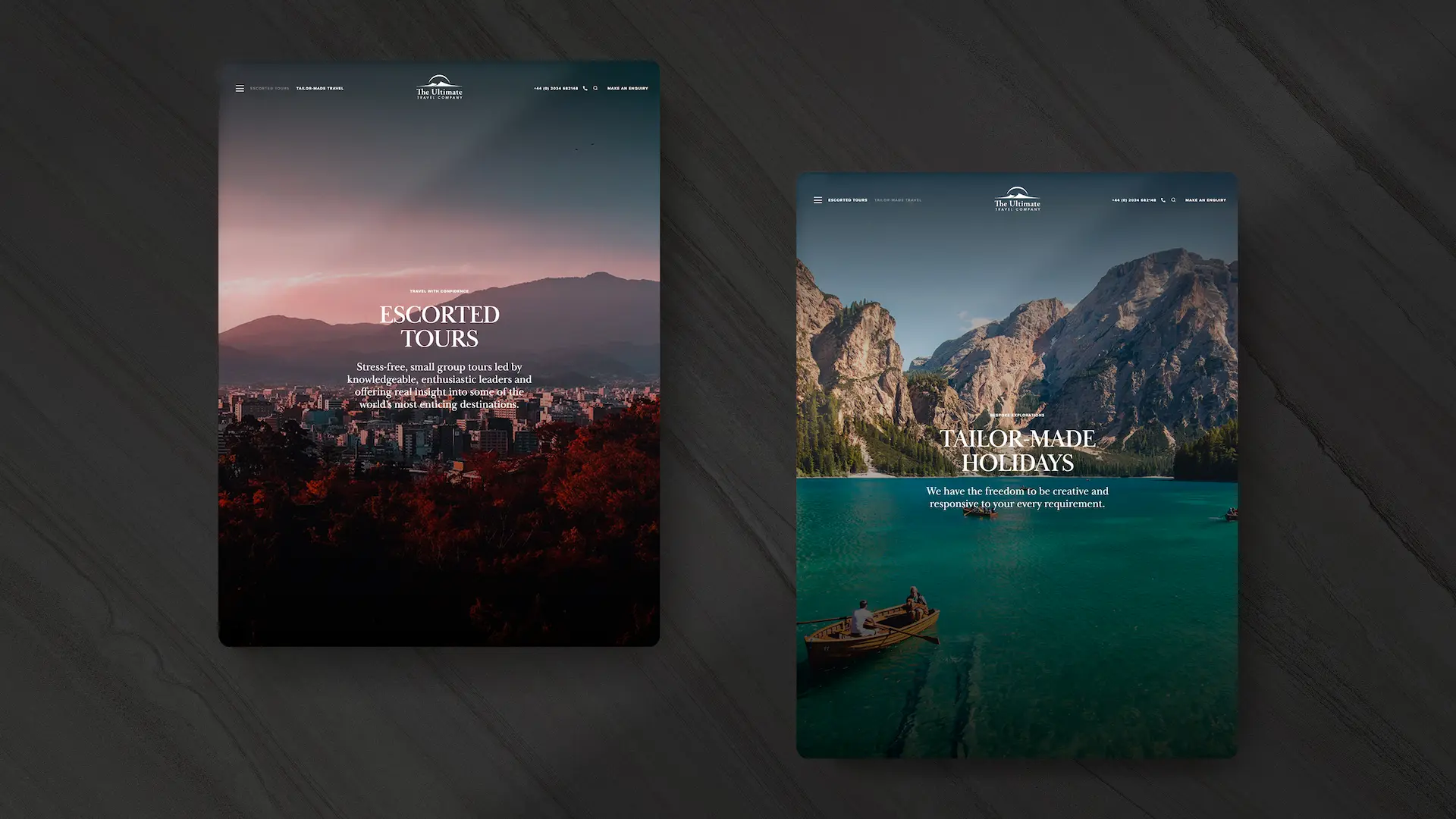TUTC | Web Sections | Linassi+Co
