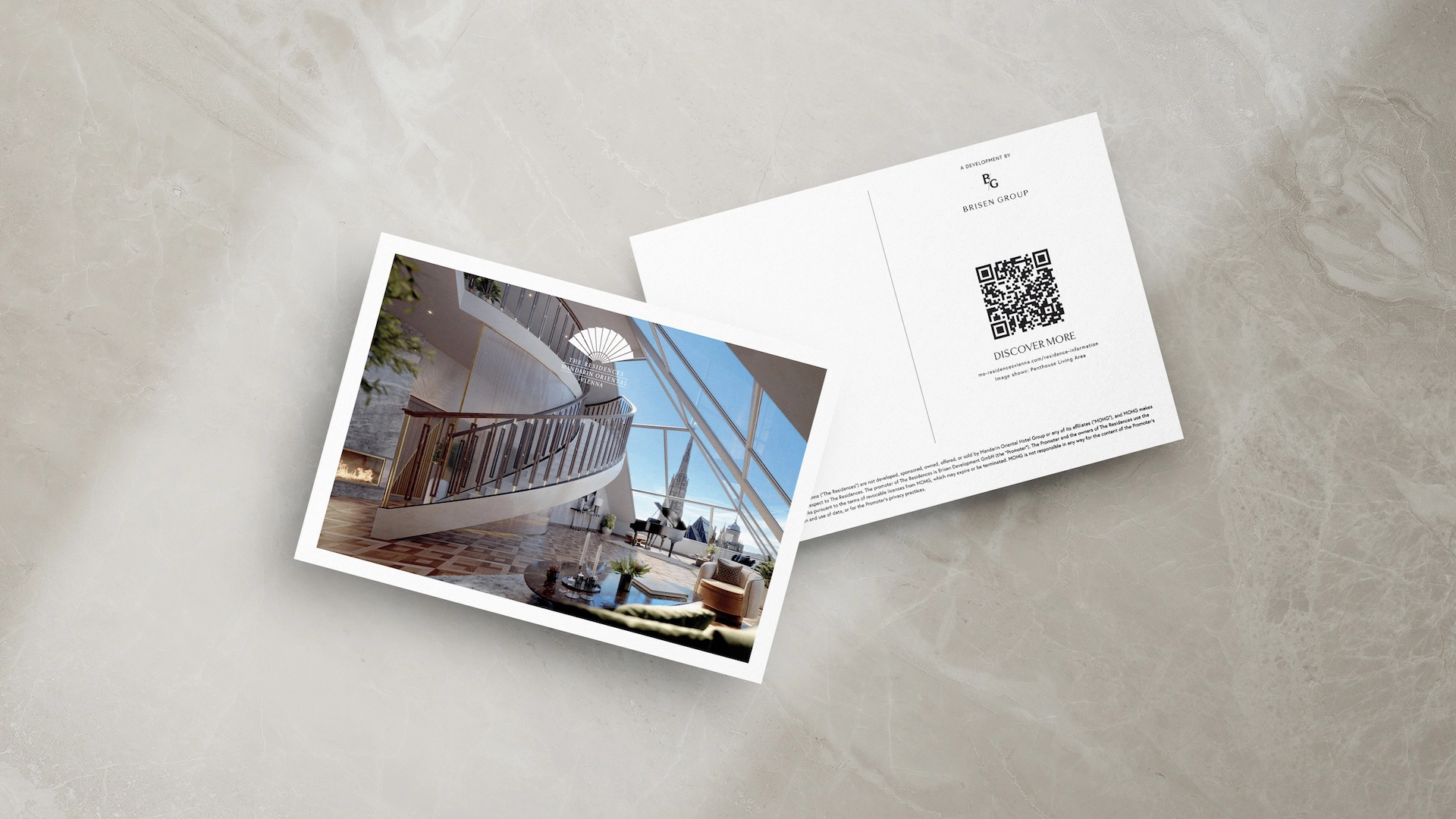 Mandarin Oriental Residences Vienna | Postcards | Linassi+Co