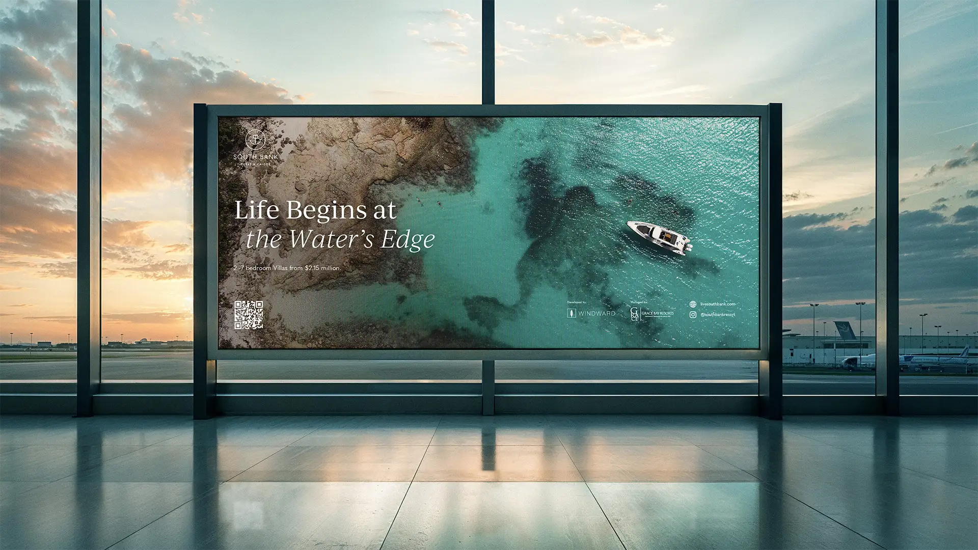 South Bank | Airport Advertising | Linassi+Co