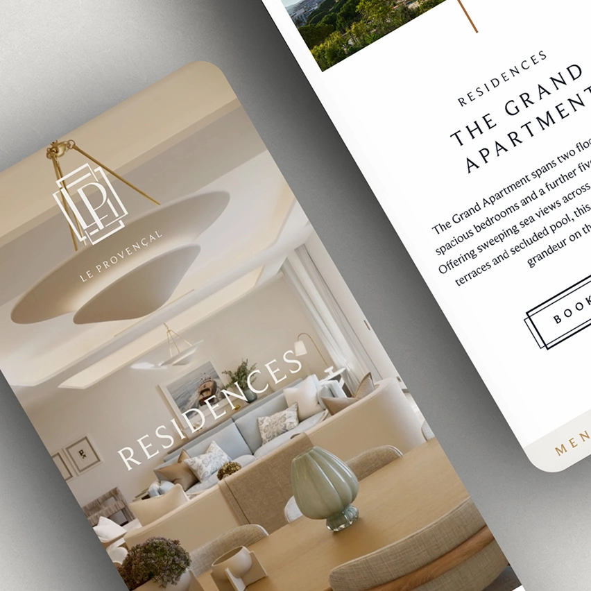 Le Provençal | Mobile Screens | Linassi+Co